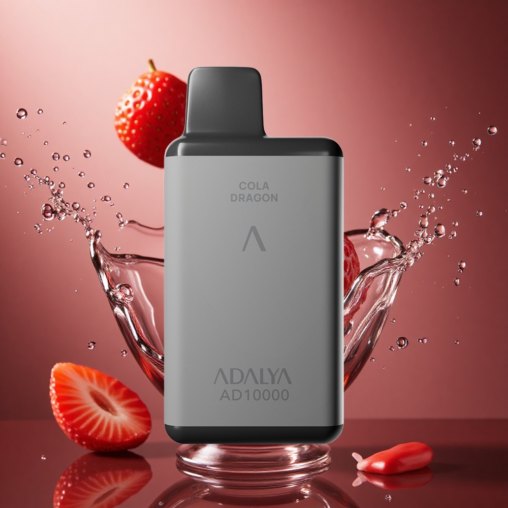 Adalya AD 10000 Pufuri Capsuni Splash Recărcabil USB-C