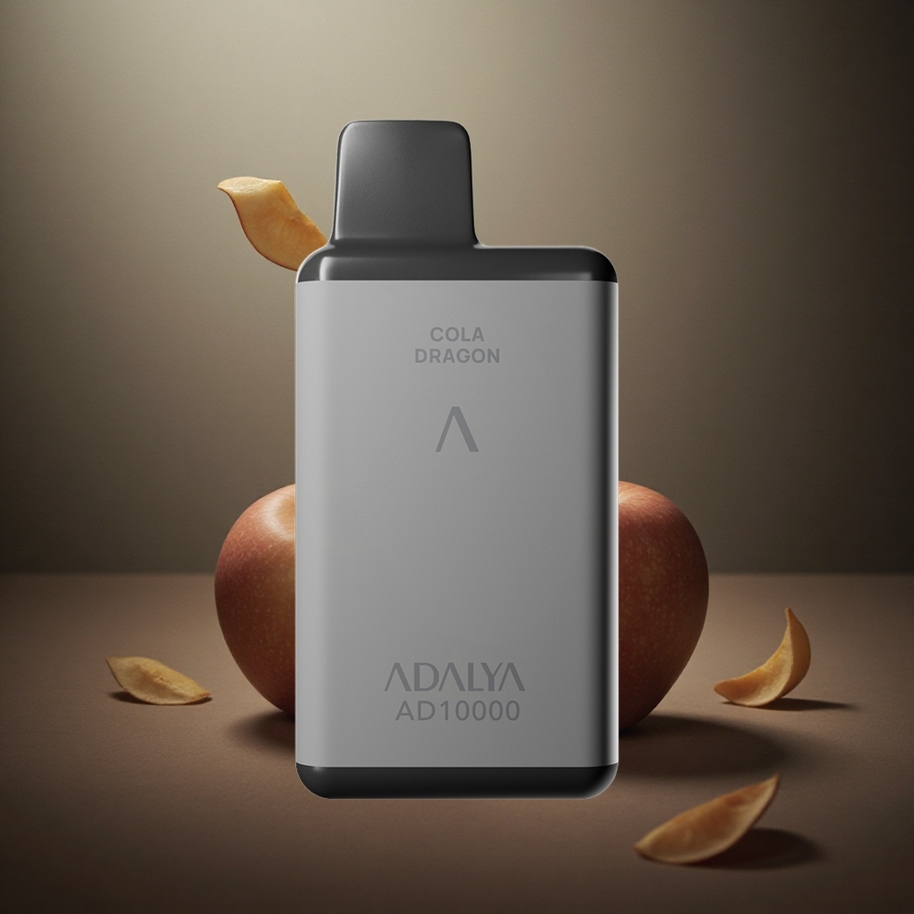 Adalya AD 10000 Pufuri Două Mere Încărcabil USB-C Capacitate E-Lichid de 14ml