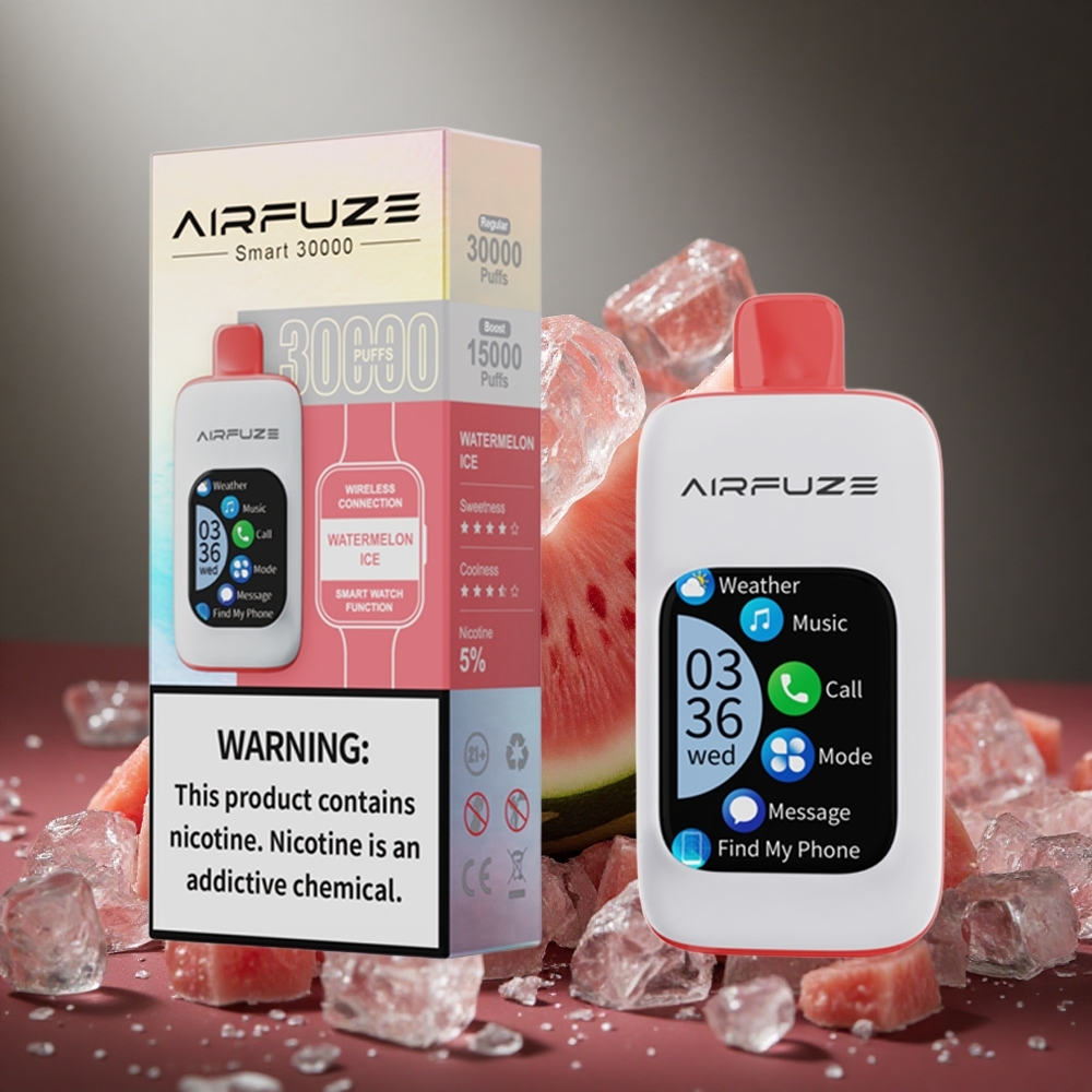AirFuze Smart 30000 Pufuri 5% Nicotină Vape Dispozabil Pepene Gheață