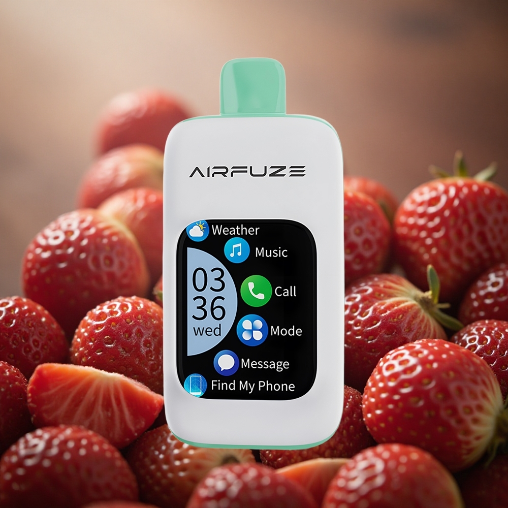 AirFuze Smart 30000 Pufuri + 5% Nicotina Vape Dispozabil Căpșuni Vară