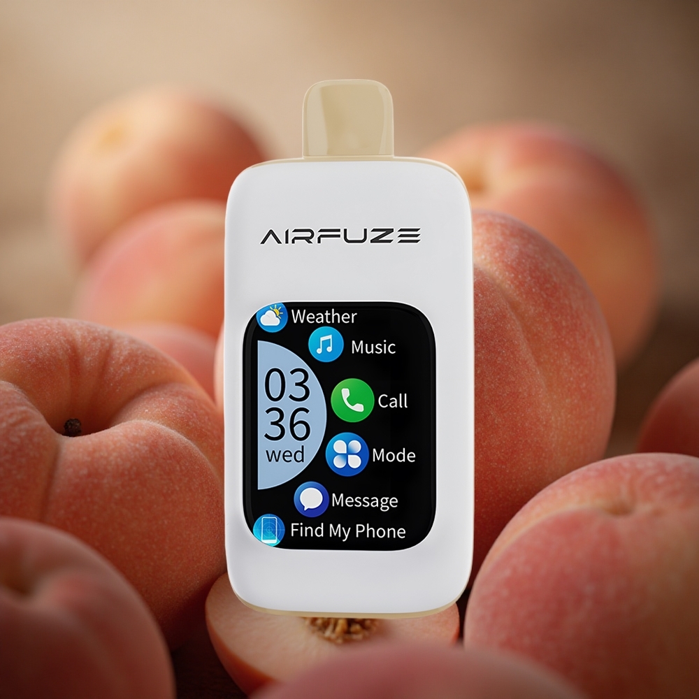 AirFuze Smart 30000 Pufuri 5% Nicotina Vape Dispozabil Piersica Zemoasă