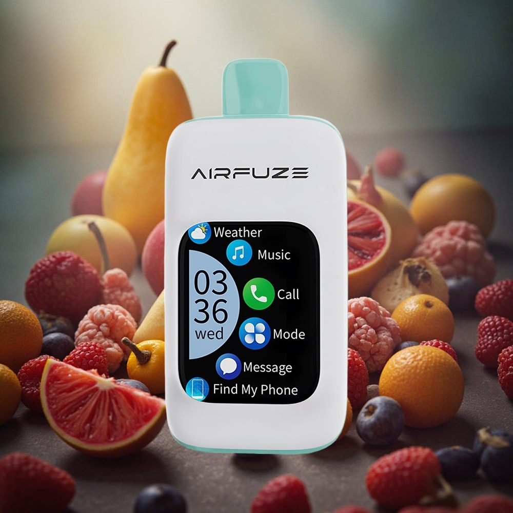 AirFuze Smart 30000 Pufuri Baterie de 900mAh Vape Dispozabil Explozie de Fructe în Curcubeu