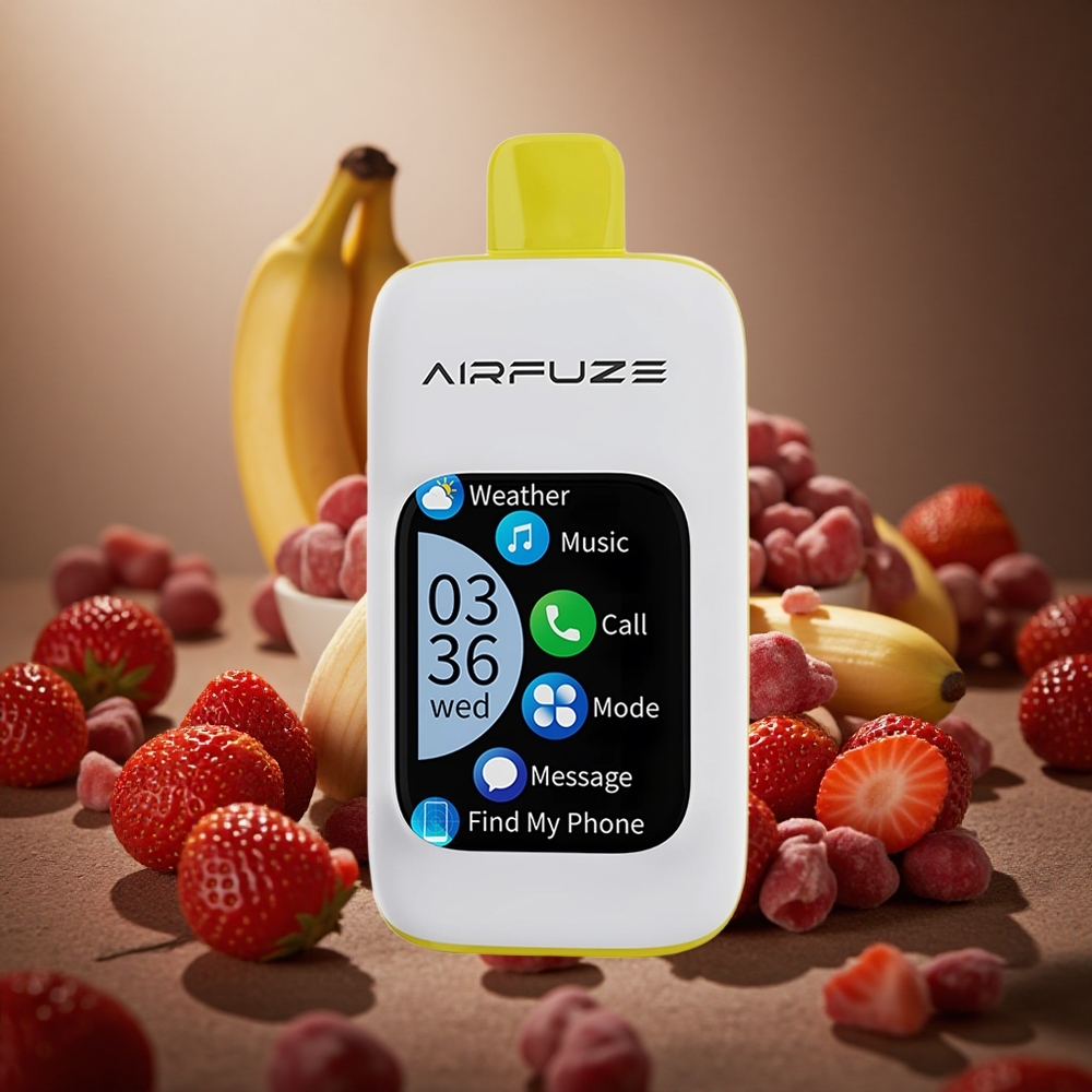 AirFuze Smart Pro 40000 Pufuri Căpșuni Banană Integrare Smartphone