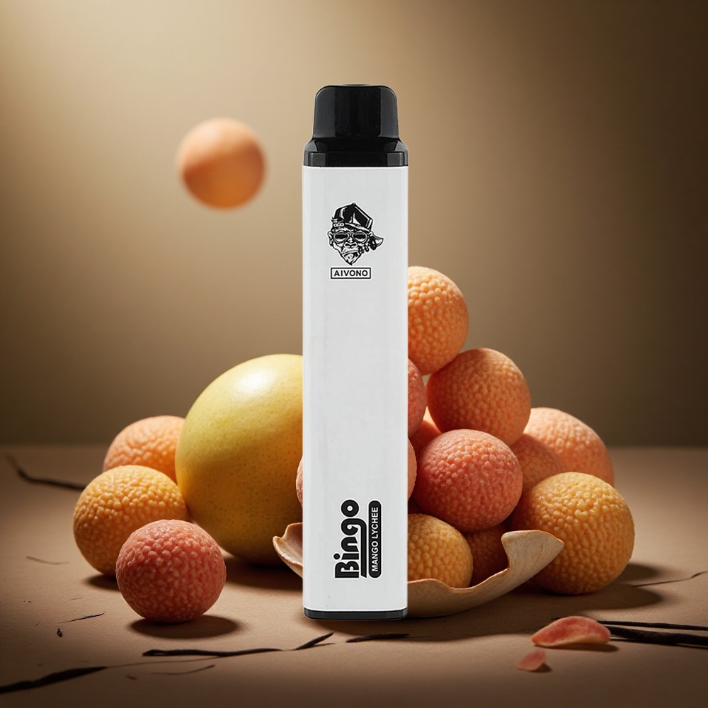 Aivono Aim Bingo 4000 Pufuri Mango Lichee Baterie de 1000mAh Capacitate E-Lichid de 10ml