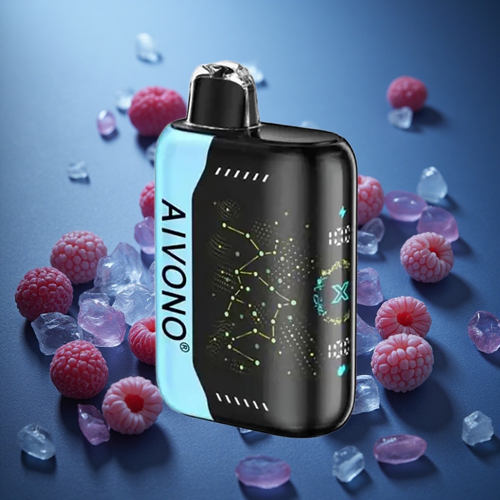 Aivono Aim Boom 25000 Pufuri 28ml Zăpadă de Afine Albastru