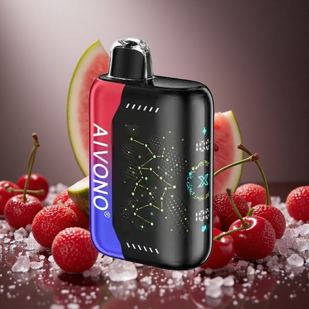 Aivono Aim Boom 25000 Pufuri Pepene Gheata Ciresa 28ml Baterie de 650mAh
