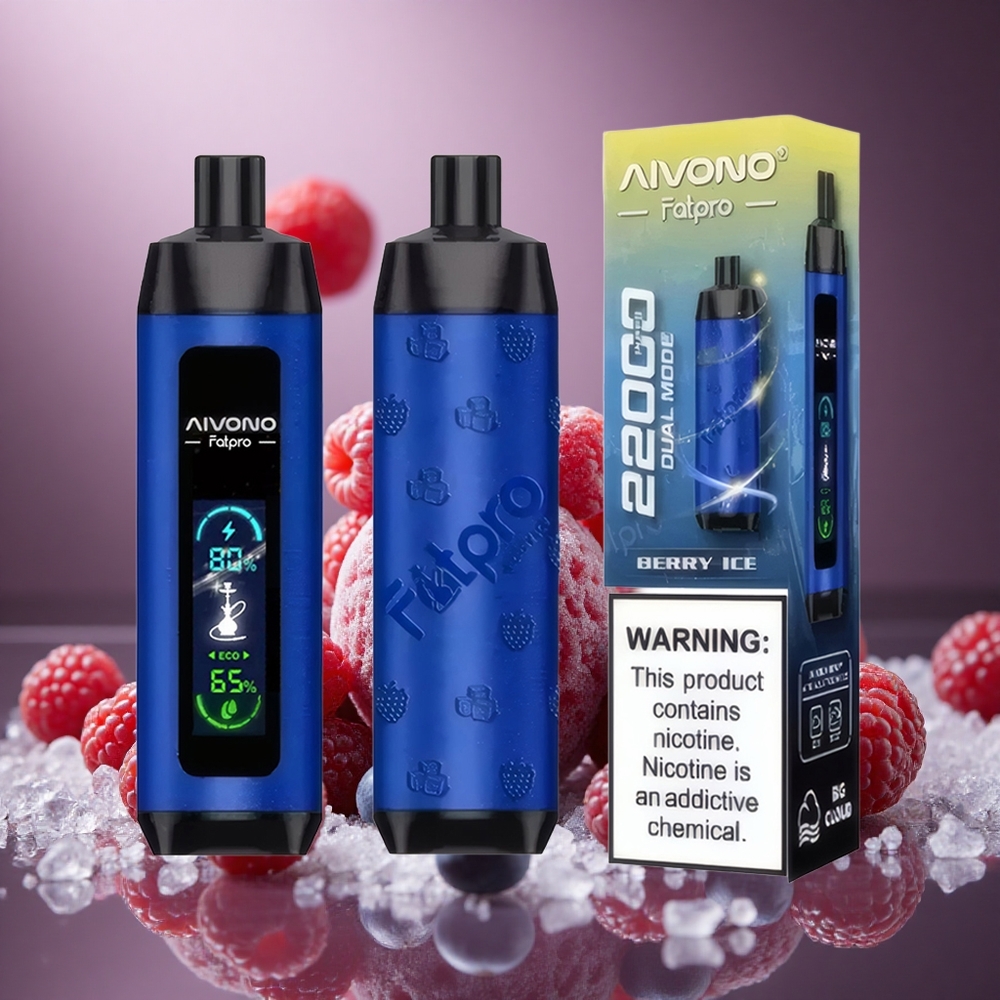 Aivono Aim Fatpro 22000 Pufuri Afine Gheață Capacitate E-Lichid de 28ml Baterie de 600mAh