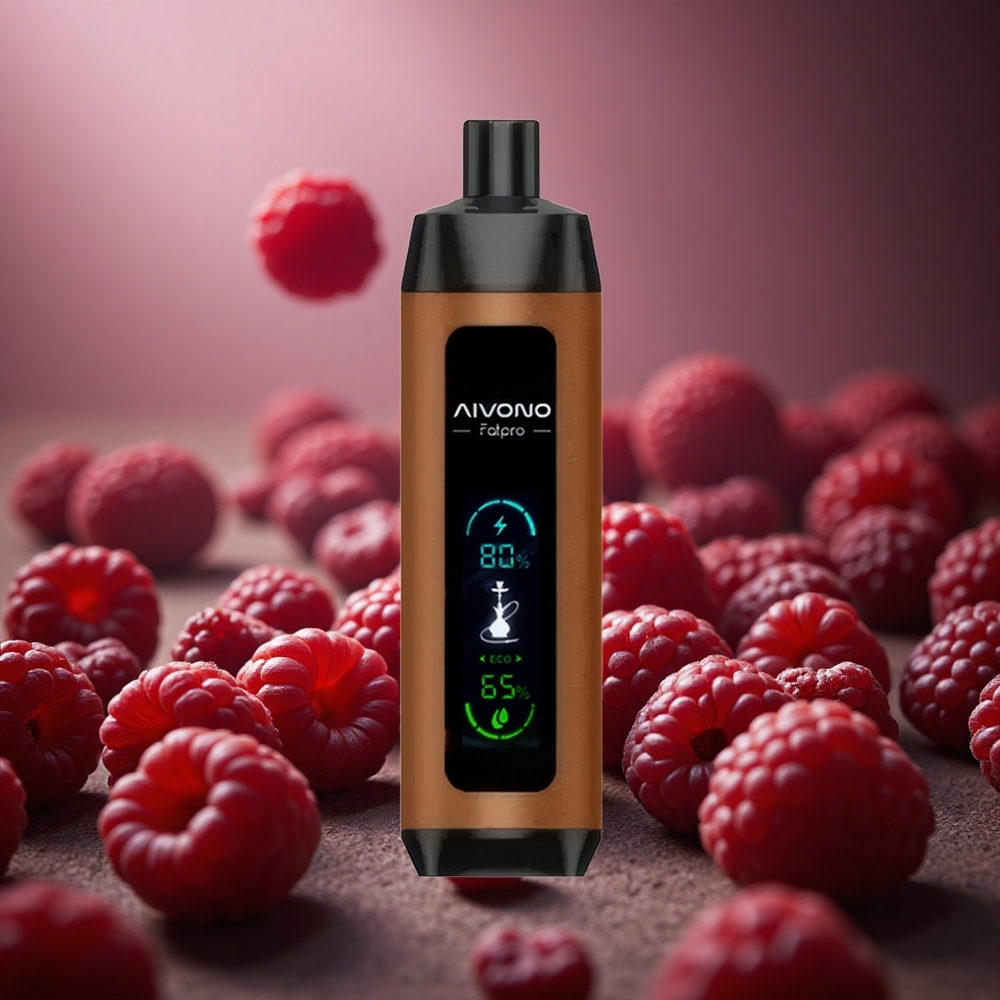 Aivono Aim Fatpro 22000 Pufuri Ciresă Zmeură Capacitate E-Lichid de 28ml Baterie de 600mAh