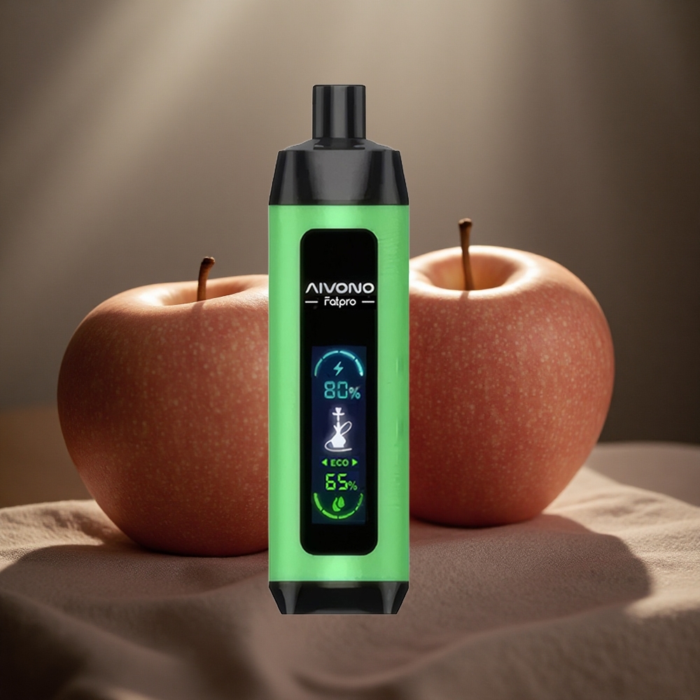 Aivono Aim Fatpro 22000 Pufuri Două Mere Capacitate E-Lichid de 28ml Baterie de 600mAh Reîncărcabil