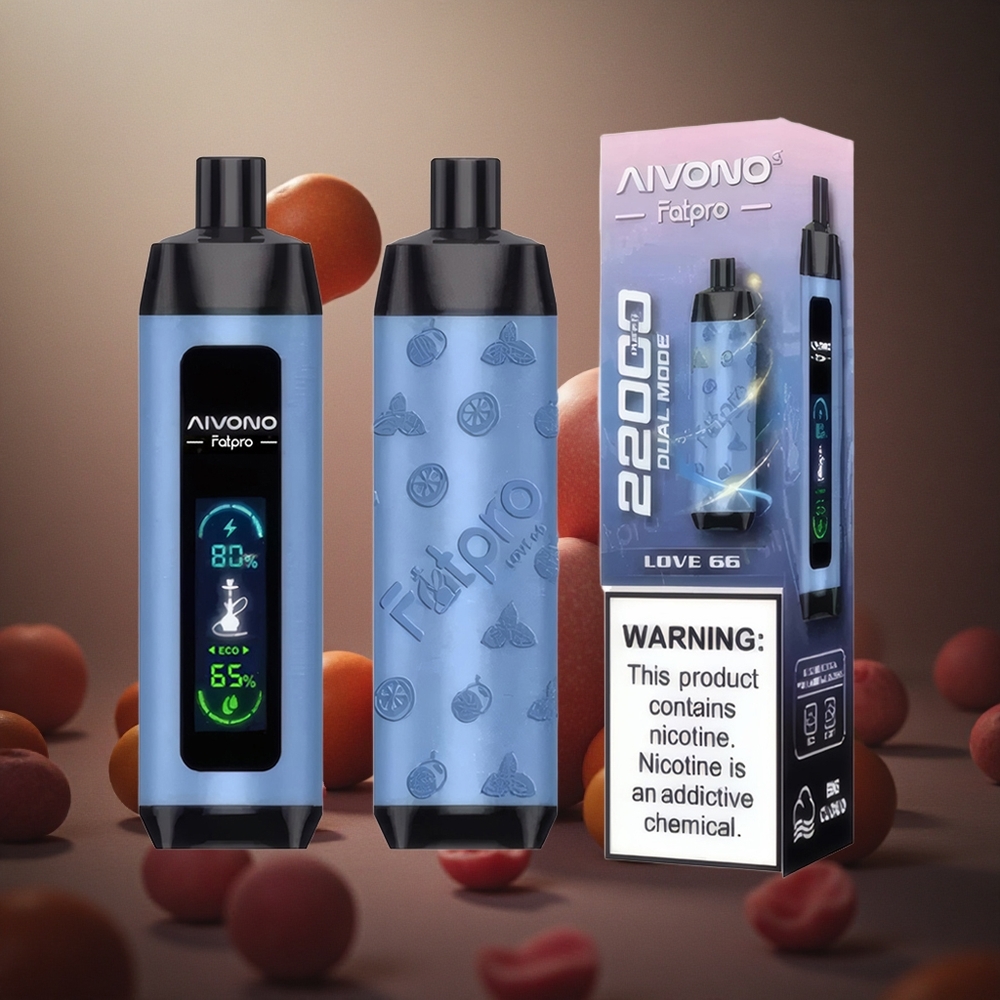 Aivono Aim Fatpro 22000 Pufuri Dragoste 66 Capacitate E-Lichid de 28ml Baterie de 600mAh Reîncărcabil