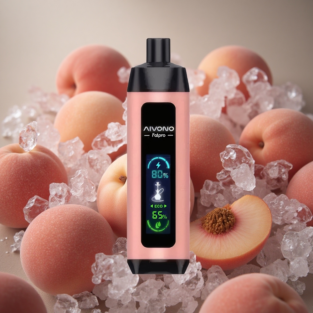 Aivono Aim Fatpro 22000 Pufuri Piersică Gheață Capacitate E-Lichid de 28ml Reîncărcabil