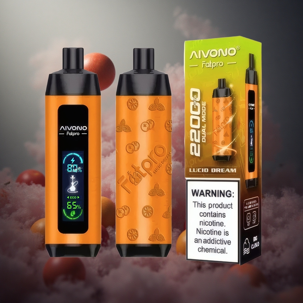 Aivono Aim Fatpro 22000 Pufuri Vis Lucid 0% Nicotina Capacitate E-Lichid de 28ml E-Lichid