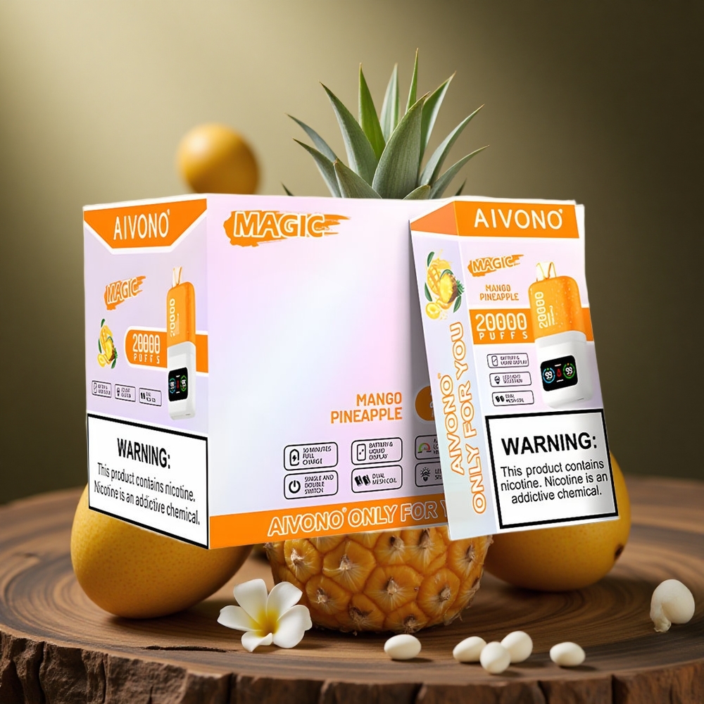 Aivono AIM MAGIC 20000 Pufuri Mango Ananas Bobină Cu Plasă Duală