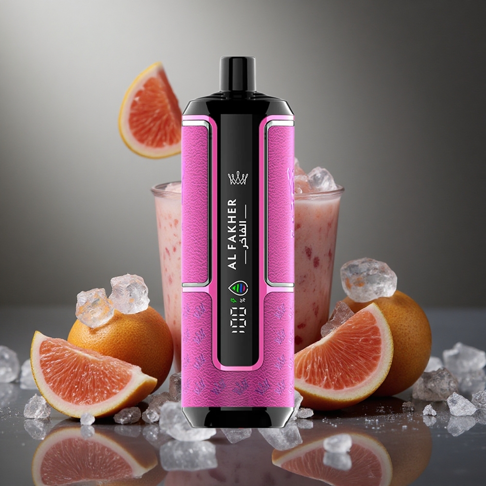 Al Fakher Crown Bar 15K Gheare de Gheață Portabil cu Capacitate E-Lichid de 22 ml și Baterie de 600 mAh