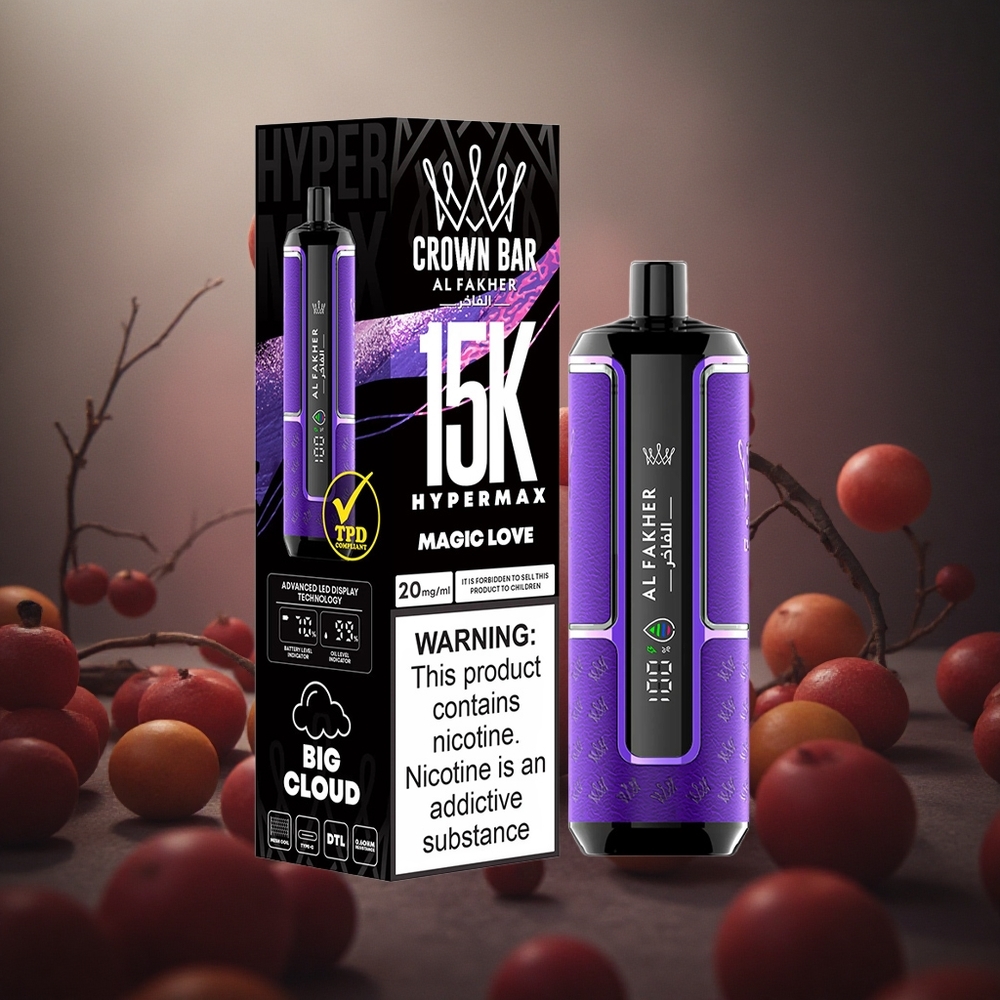 Al Fakher Crown Bar 15K Portabil Iubire Magică