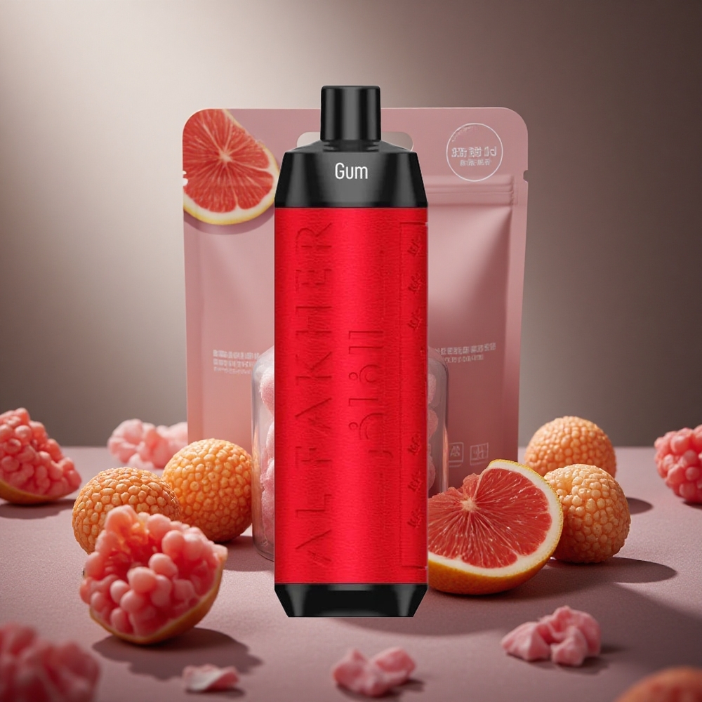 Al Fakher Crown Bar 8000 Cristal Aromă Gumă Capacitate E-Lichid de 18ml 600mAh