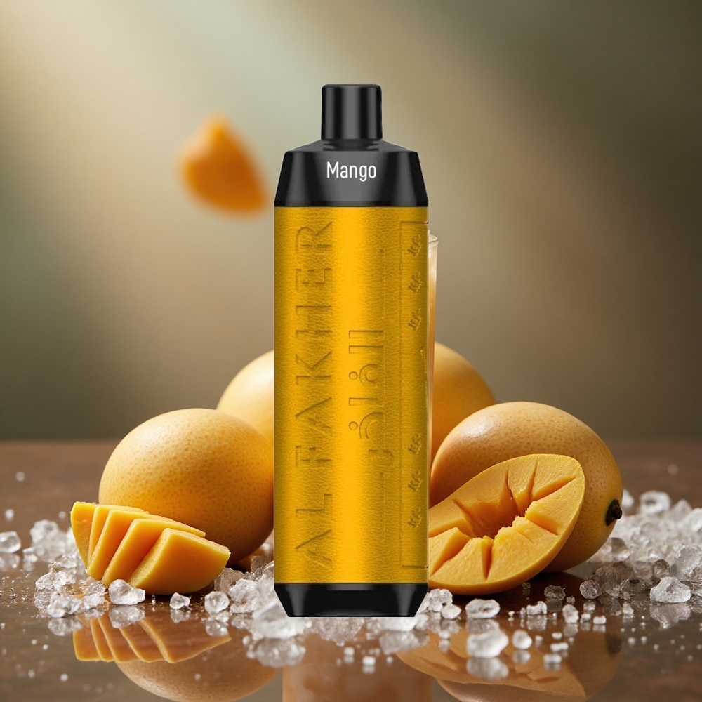 Al Fakher Crown Bar 8000 Mango Gheață Capacitate E-Lichid de 18ml 5mg