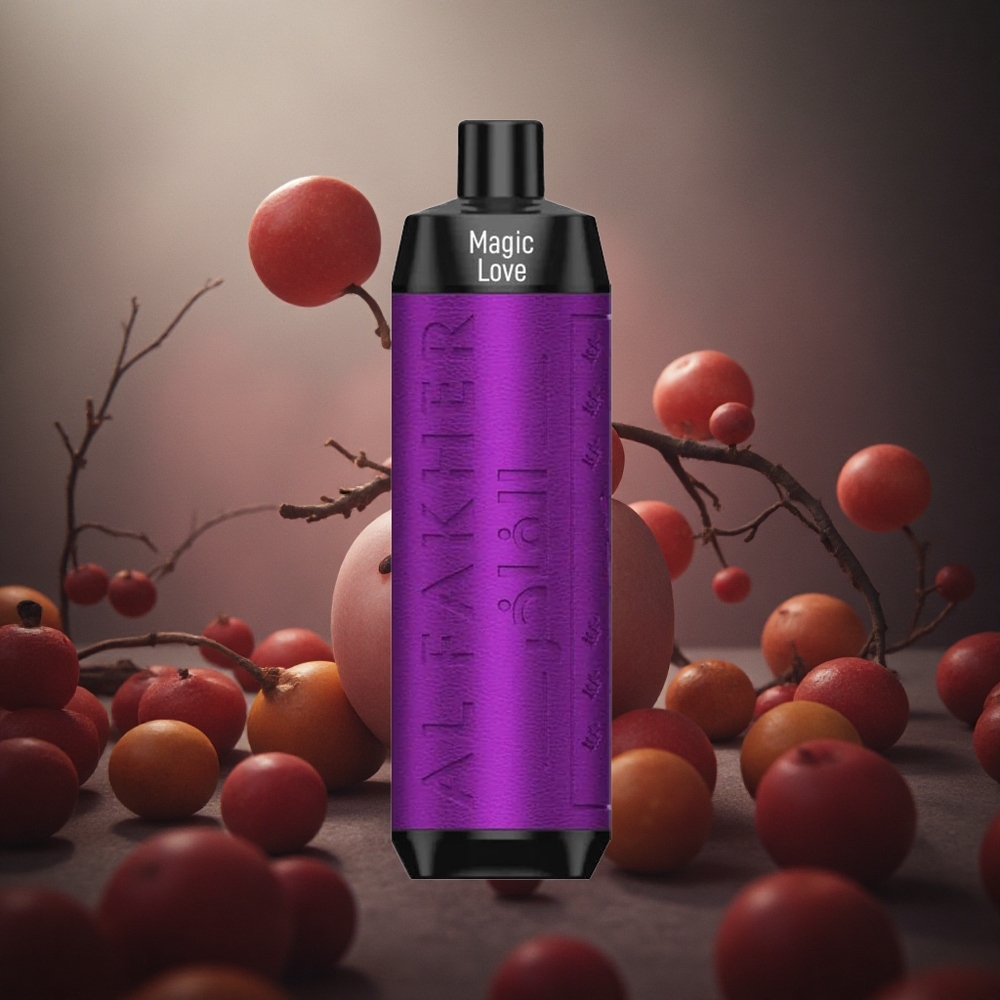 Al Fakher Crown Bar 8000 Pufuri Magic Dragoste cu Capacitate E-Lichid de 18ml Lichid și Încărcare USB Type-C