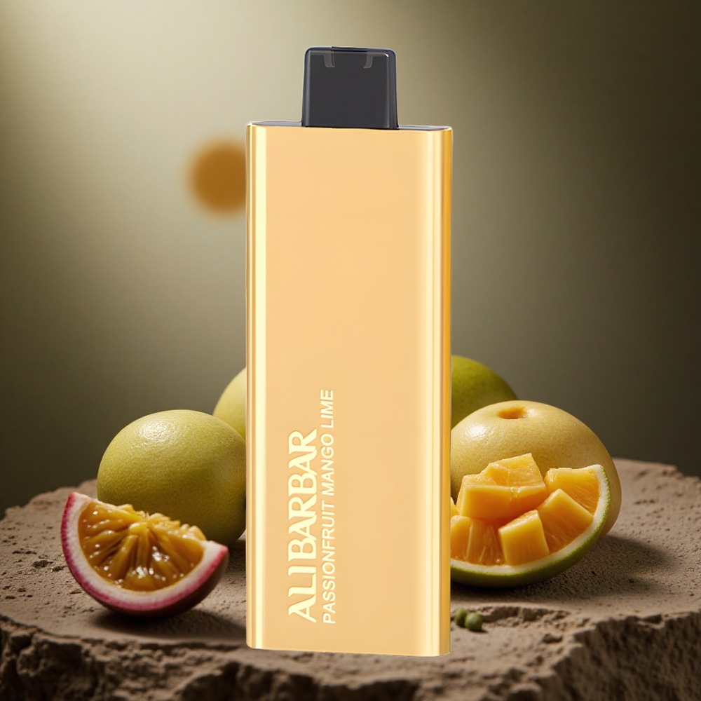 Alibarbar Pandora 7000 Pufări Vape Dispozabil Mango Passiflora Lime Capacitate E-Lichid de 17ml 1,0 Ω Rezistență Bobină