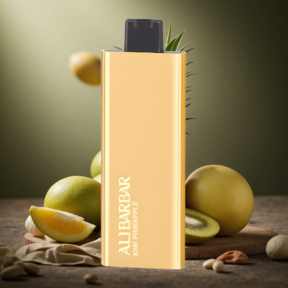 Alibarbar Pandora 7000 Pufuri Vape Dispozabil Kiwi Ananas Capacitate E-Lichid de 17ml