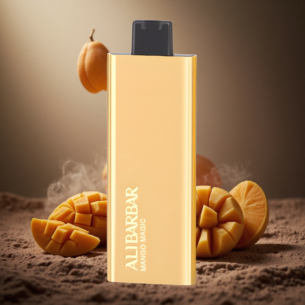 Alibarbar Pandora 7000 Pufuri Vape Dispozabil Mango Magic Capacitate E-Lichid de 17ml