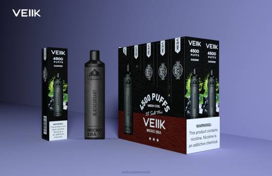 VEIIK Micko Era 4500 pufuri de unica folosinta 30 mg coacaze negre - VEIIK moos pod Romania LT8V9