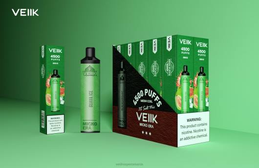 VEIIK Micko Era 4500 pufuri de unica folosinta 30 mg gheață de guava - VEIIK vape Bucharest LT8V2