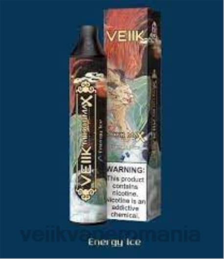 VEIIK Micko MAX vape de unică folosință 1500 pufuri gheata energetica - VEIIK moos pod Romania LT8V49