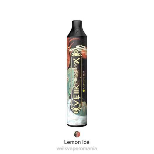 VEIIK Micko Max vape de unică folosință 1500 pufuri gheata de lamaie - VEIIK airo pod LT8V17