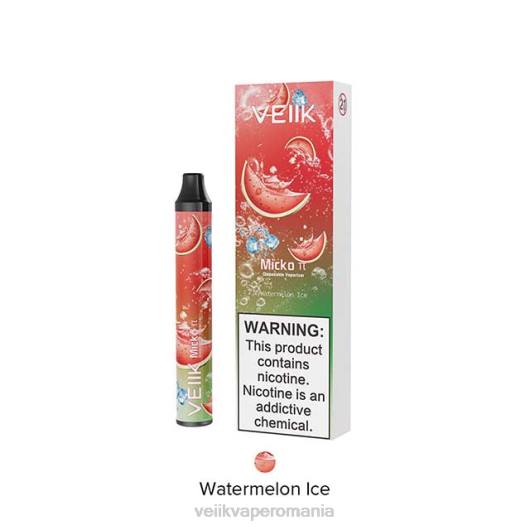 VEIIK Micko Pie vape de unică folosință 600 pufuri gheata de pepene verde - VEIIK vape Romania LT8V21