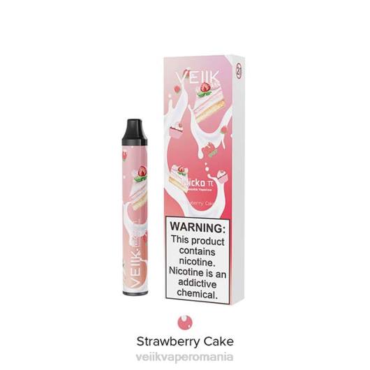 VEIIK Micko Pie vape de unică folosință 600 pufuri tort de capsuni - VEIIK airo pod kit Romania LT8V28